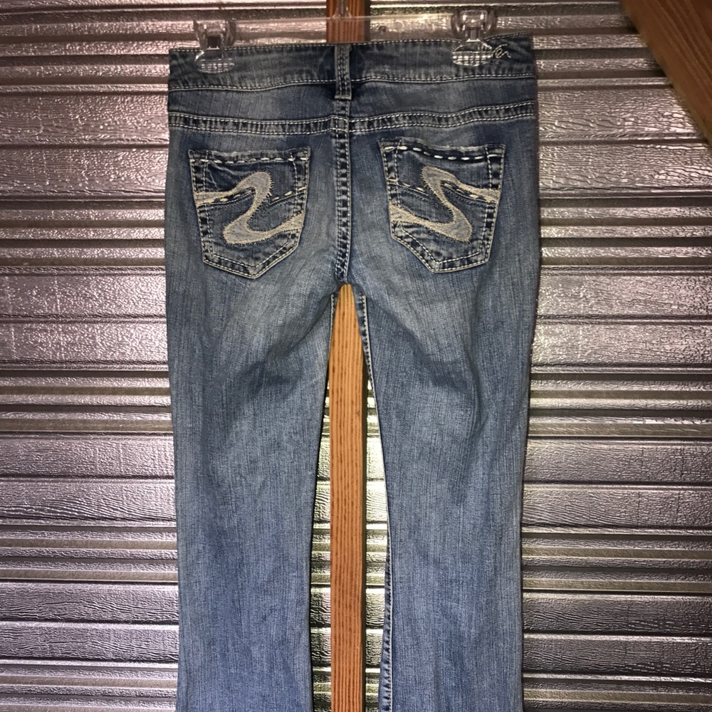 Silver jeans